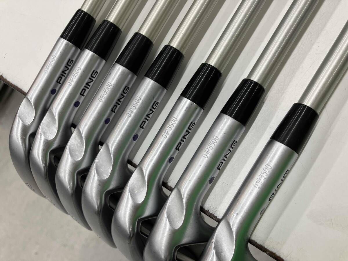  PING I BLADE アイアン7本セット FLEX S 紫ドット 品 単体アイアン メンズ