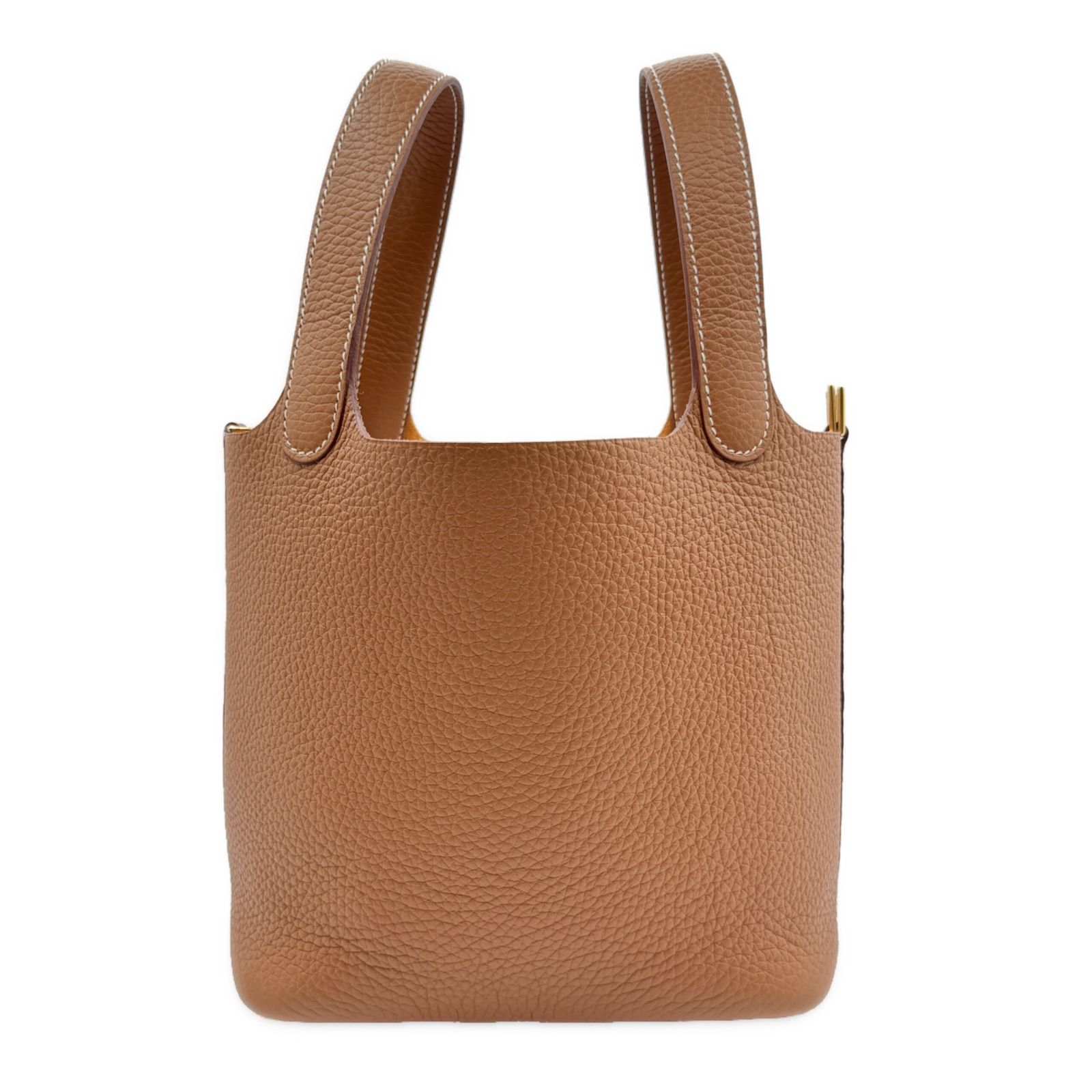 エルメス(HERMES) ピコタンロックPM(18) ゴールド トリヨン ゴールド