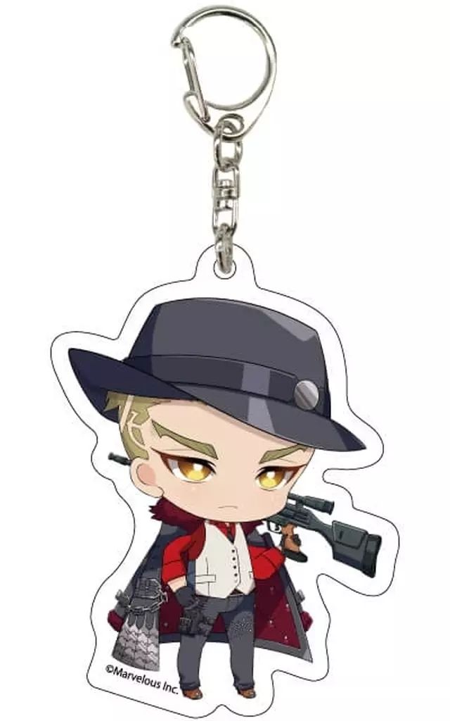中古】キーホルダー アインス 「千銃士：Rhodoknight アクリル