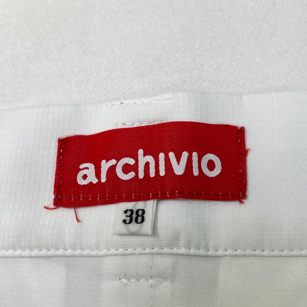 サイズ：38 ARCHIVIO アルチビオ  スカート  ホワイト系 [240101447099] ゴルフウェア レディース ストスト サイズ：38 ARCHIVIO アルチビオ スカート ホワイト系