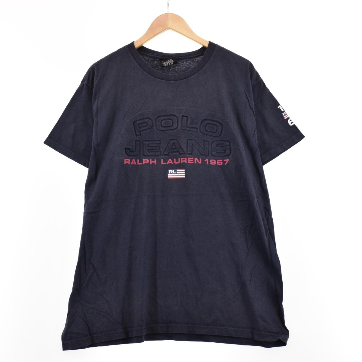 古着 ラルフローレン Ralph Lauren POLO JEANS COMPANY 半袖 プリントTシャツ メンズL/eaa320583