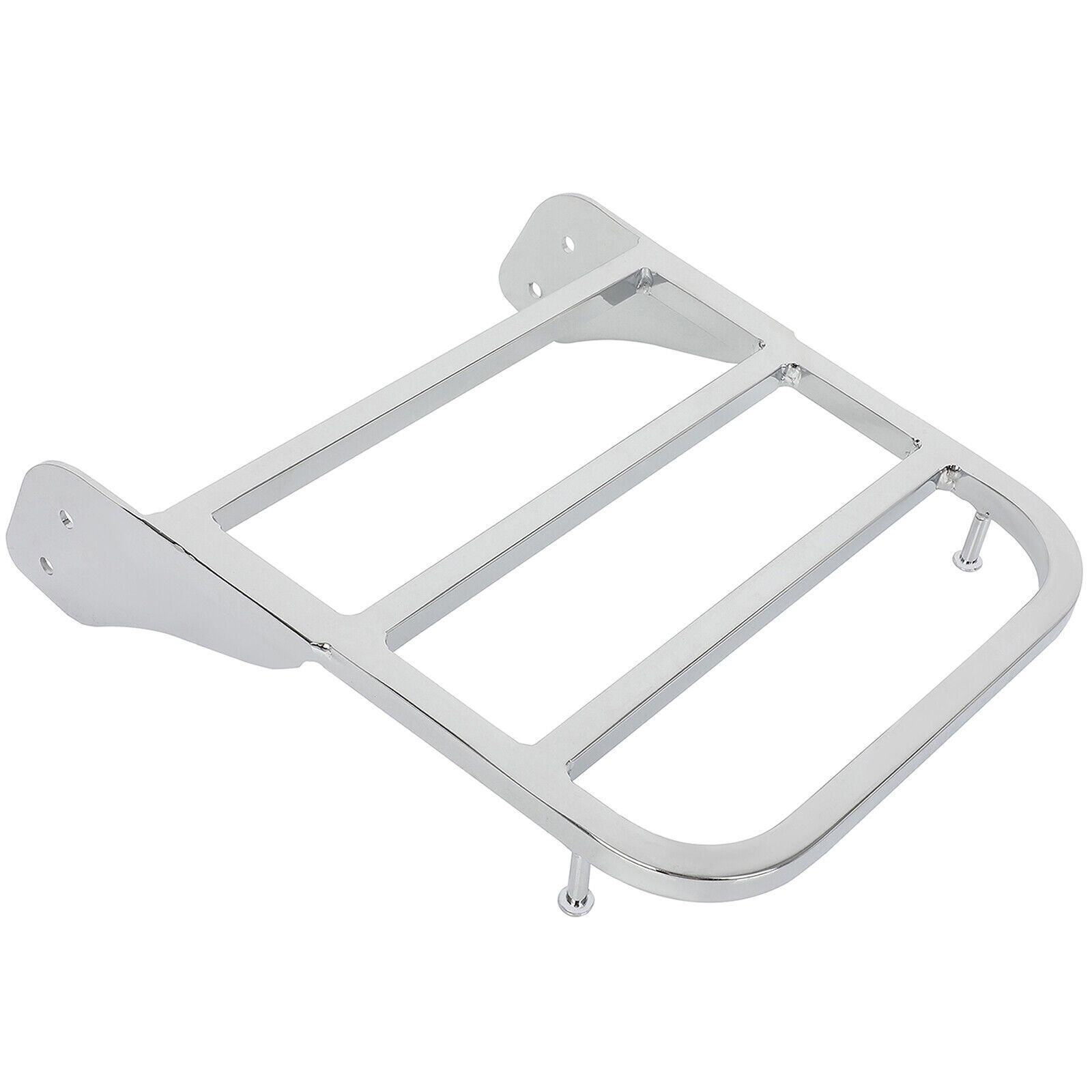 ヤマハ ドラッグスター Vスター 400 650 1100 クラシック 1998-2011 対応 クローム ステンレス製 リアラゲッジラック 後部荷台WP売り切れ間近108