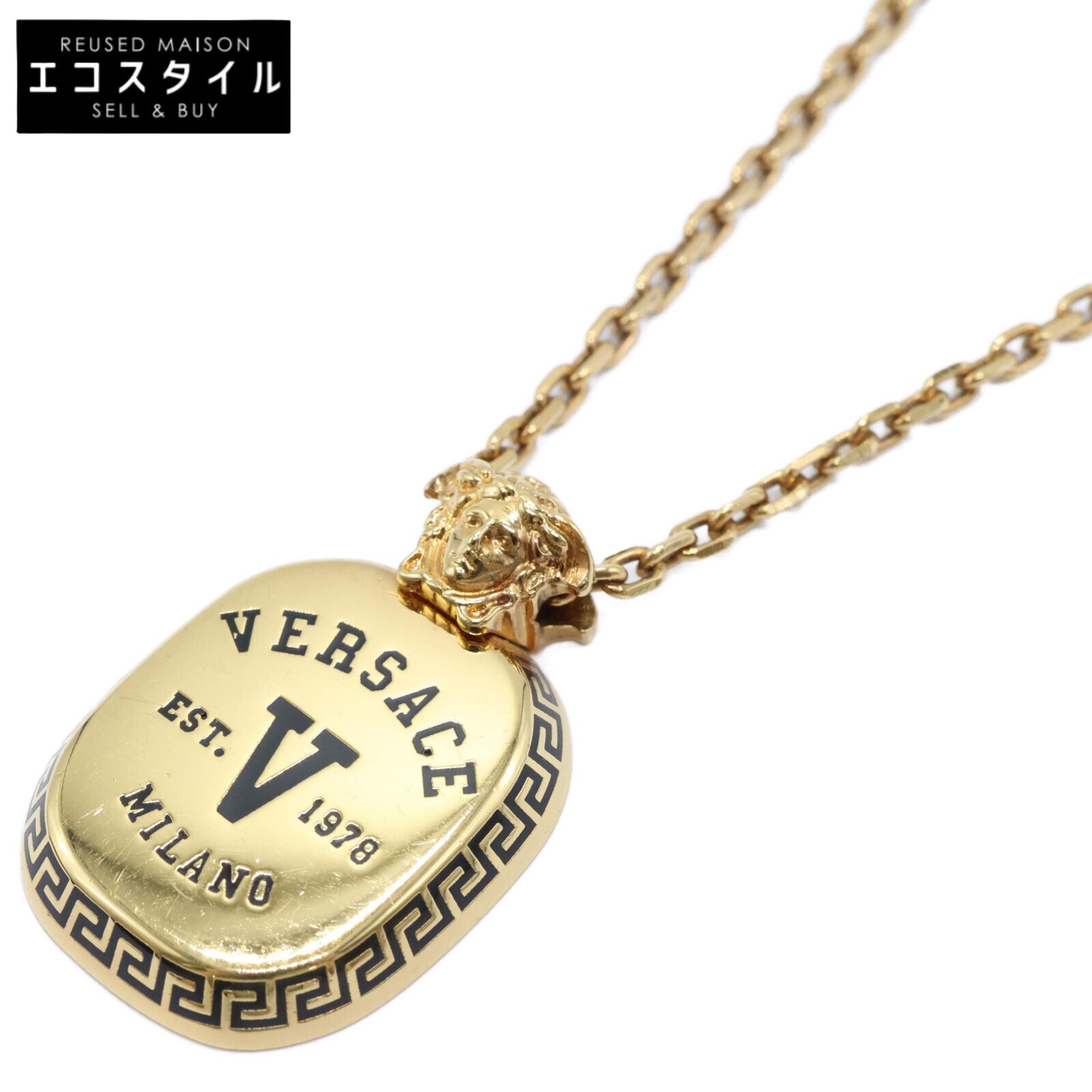 Versace ヴェルサーチ バーシティ ロゴ メデューサー - メルカリ