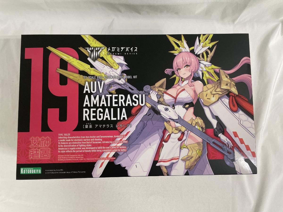 杏*ブ様 メガミデバイス　皇巫シリーズ　プラモデルまとめ売り コトブキヤ 1/1 皇巫 ツクヨミ レガリア 「メガミデバイス」より