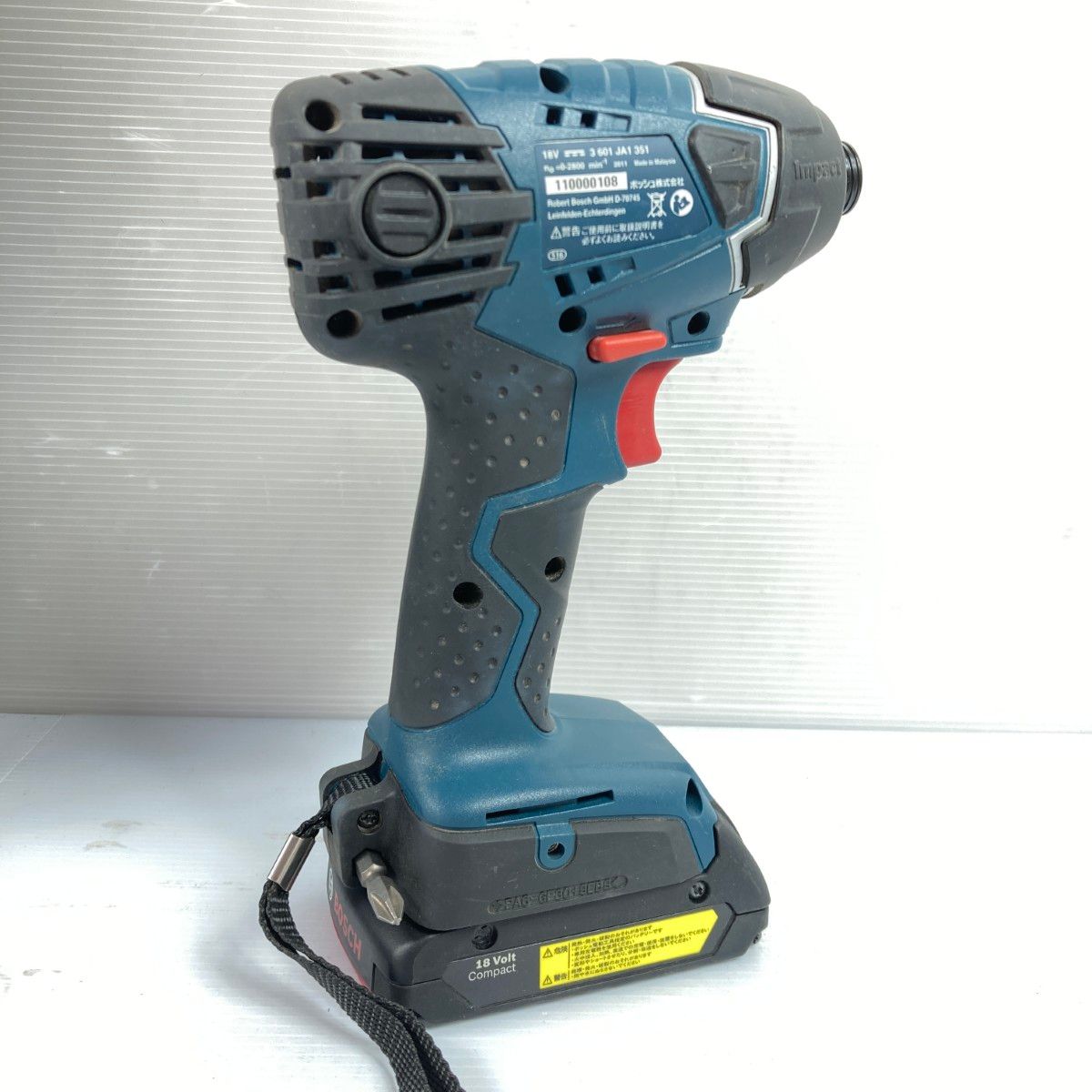 ＊＊BOSCH ボッシュ バッテリーインパクトドライバー 18v GDR18V-LIS ネイビー HRDEVELOPMENT_JP