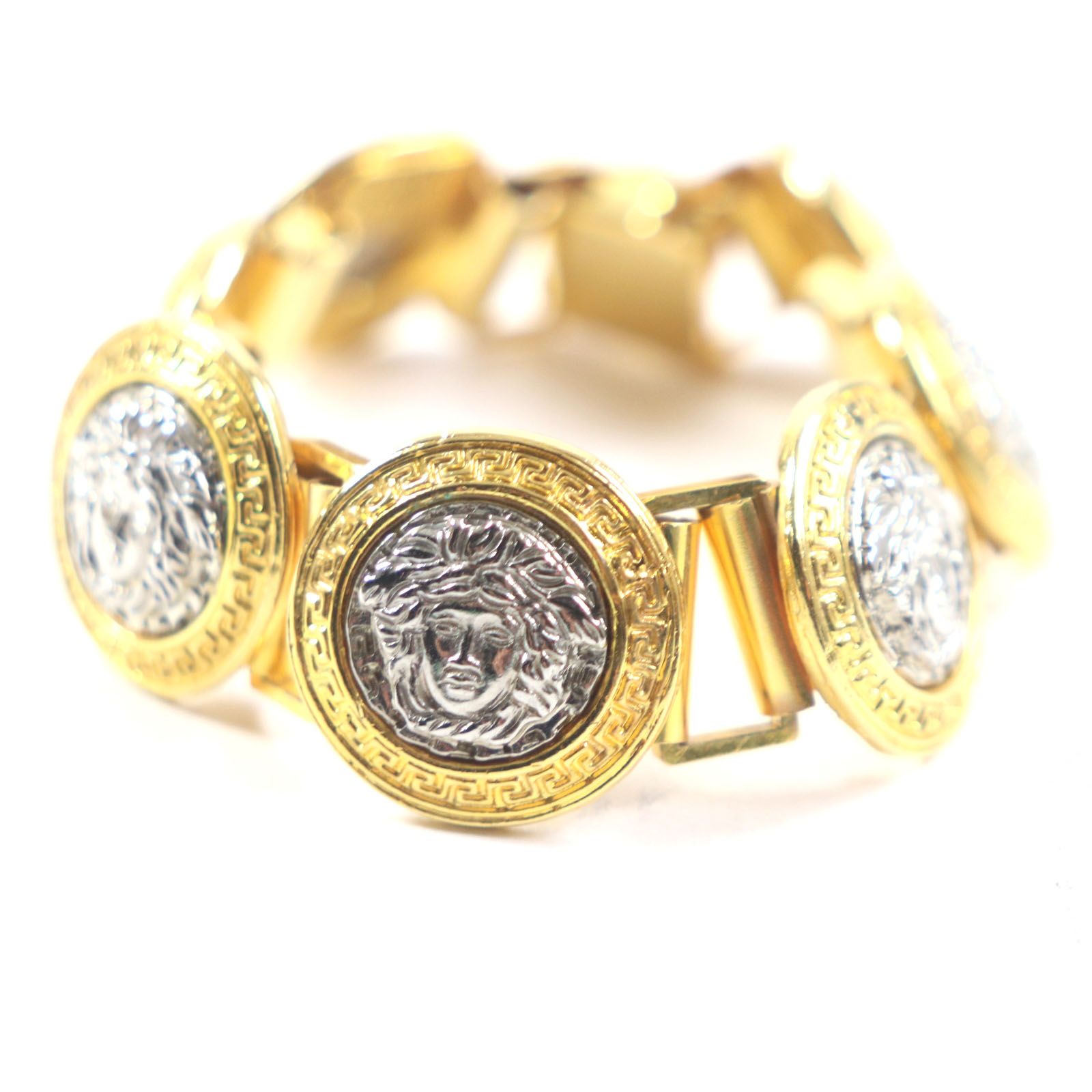美品 Versace ブレスレット ジャンニヴェルサーチ 時計 止まり ジャンク 美品 Versace ブレスレット ジャンニヴェルサーチ 時計 止まり
