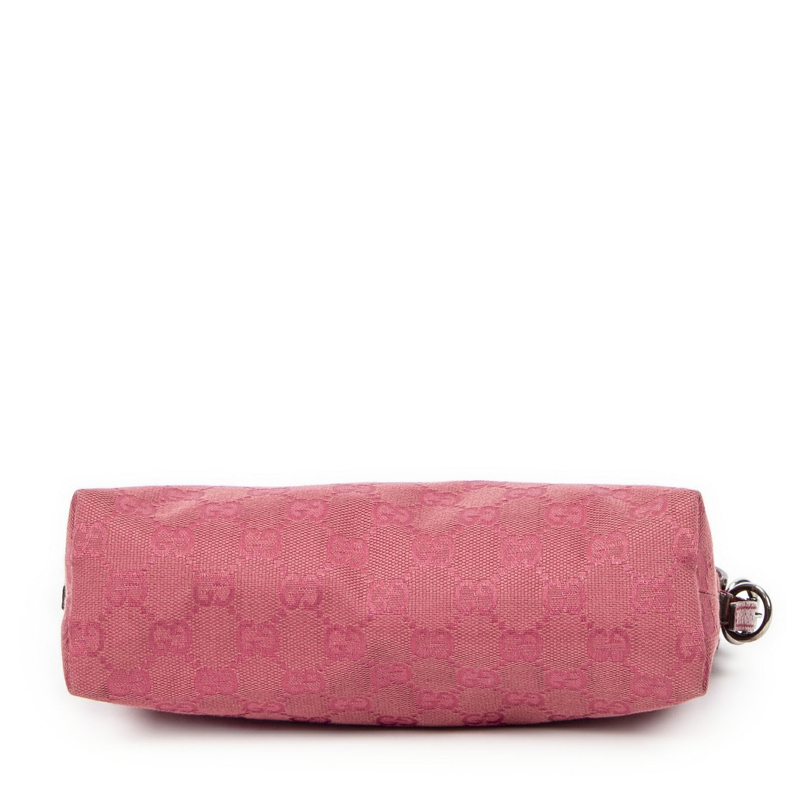 中古] GUCCI グッチアクセサリーポーチピンクGGキャンバスA - メルカリ