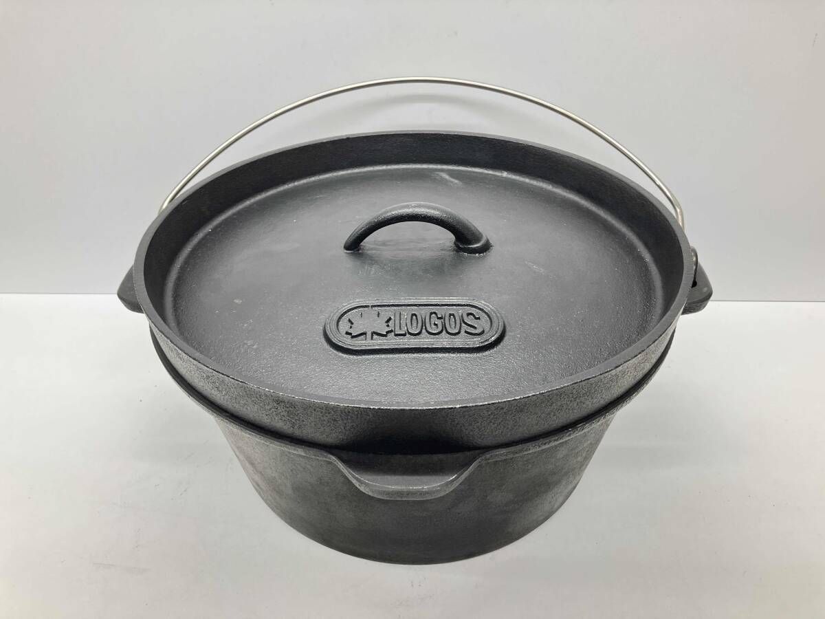 LOGOS ロゴス ダッチオーブン 12インチ アウトドア キャンプ 調理器具 バッグ付き