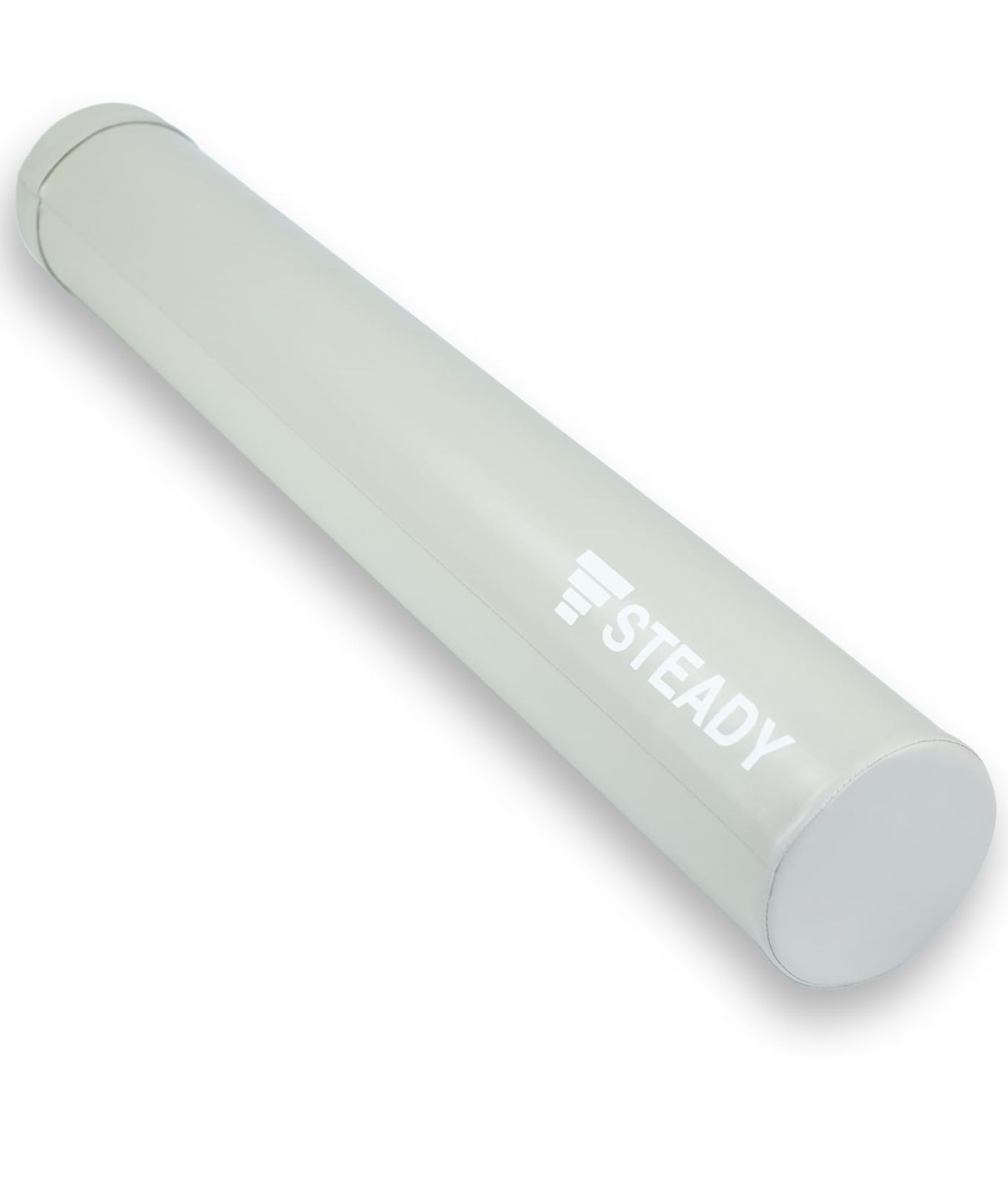 STEADY ヨガポール ストレッチ ポール 100cm|耐荷重150kg ピラティス グレー＆ベージュ ST141
