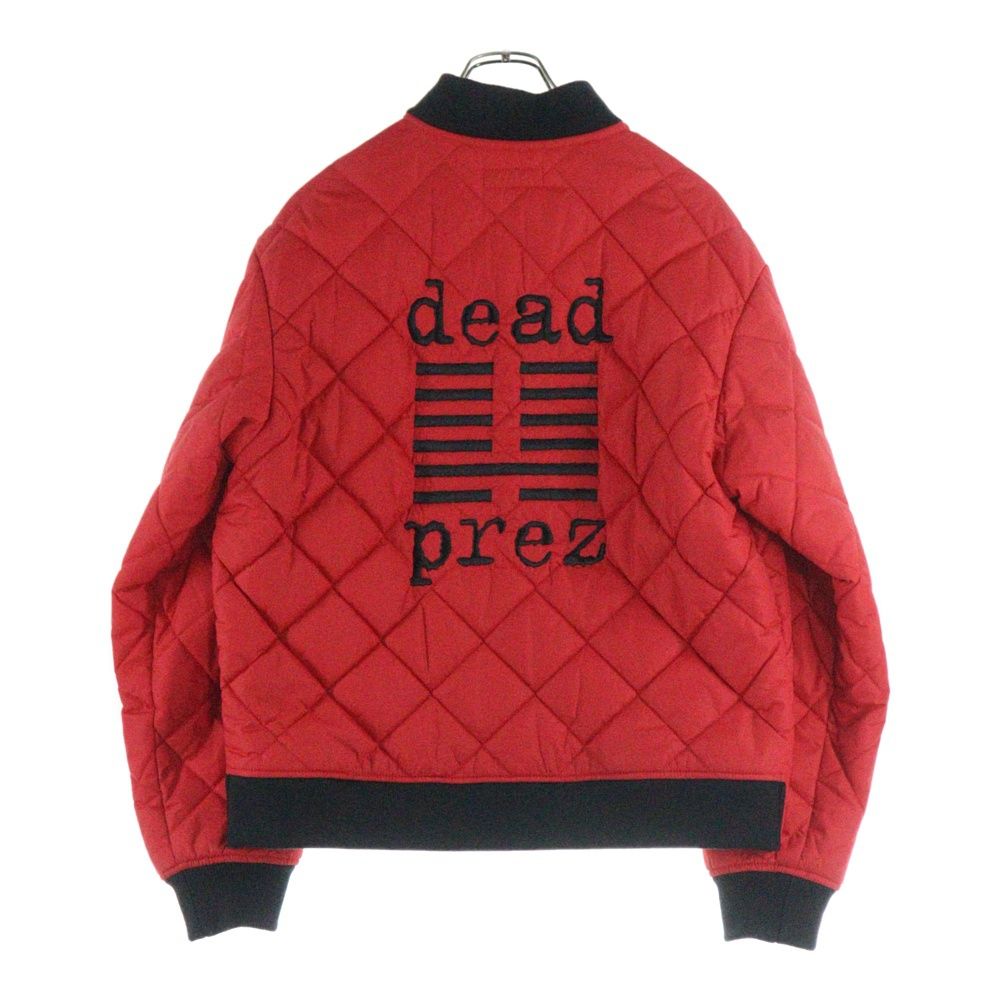 SUPREME シュプリーム 19AW Dead Prez Quilted Work Jacket デッド プレズ キルティング ワークジャケット レッド