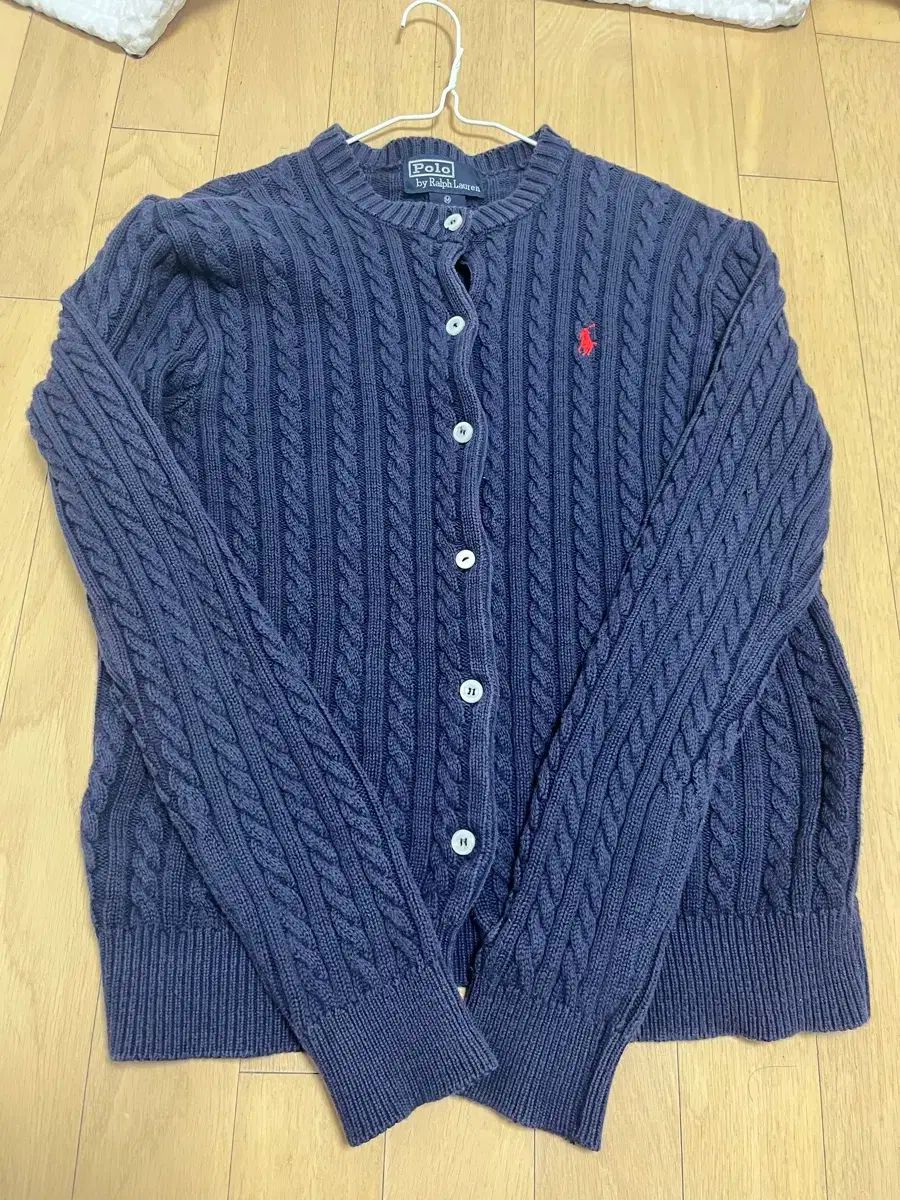 ポロ Ralph Lauren ラルフローレン ネイビー カーディガン M