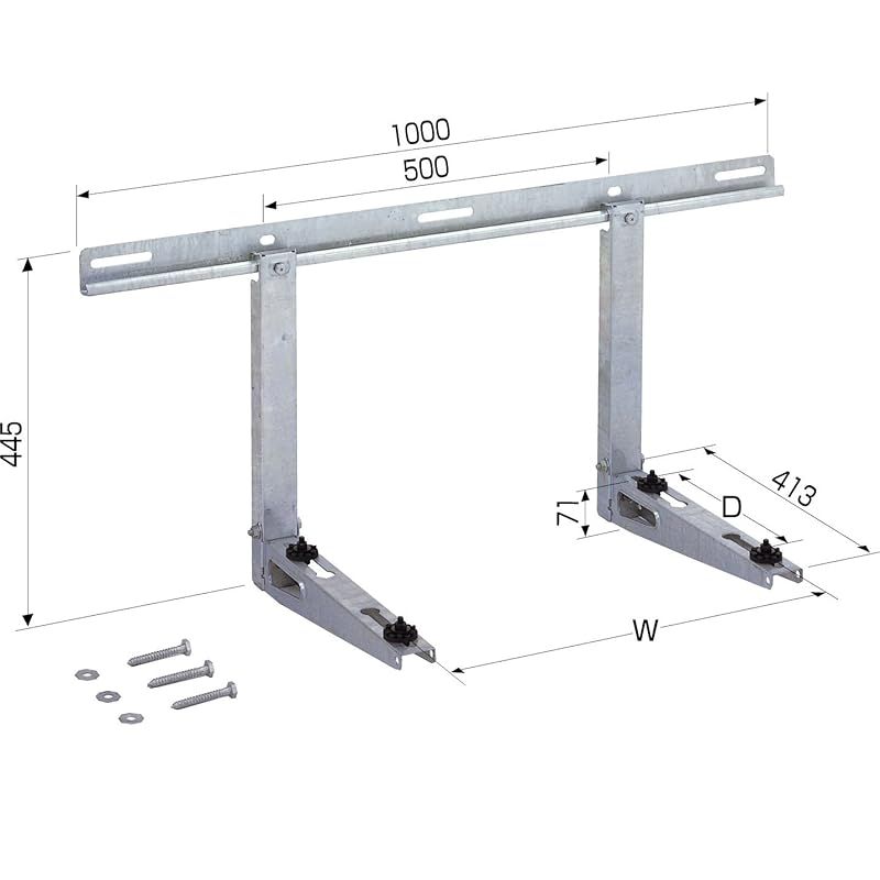 日晴金属 クーラーキヤッチャー 壁面用 C-KZG 0