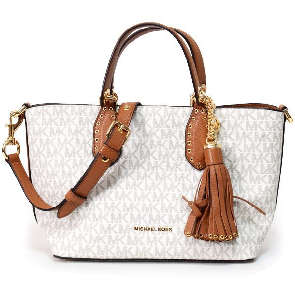 MICHAEL KORS Brooklyn スモールレザーサッチェル MICHAEL KORS ブルックリンスモール2wayサッチェルバッグ