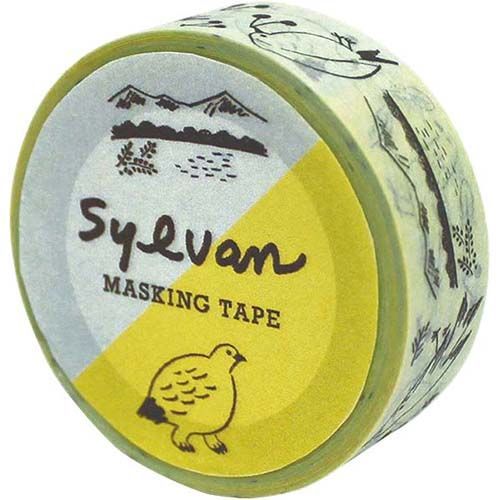 まとめ エルコミューン マスキングテープ SYLVAN MASKING TAPE Bird SLV-304 ×25セット