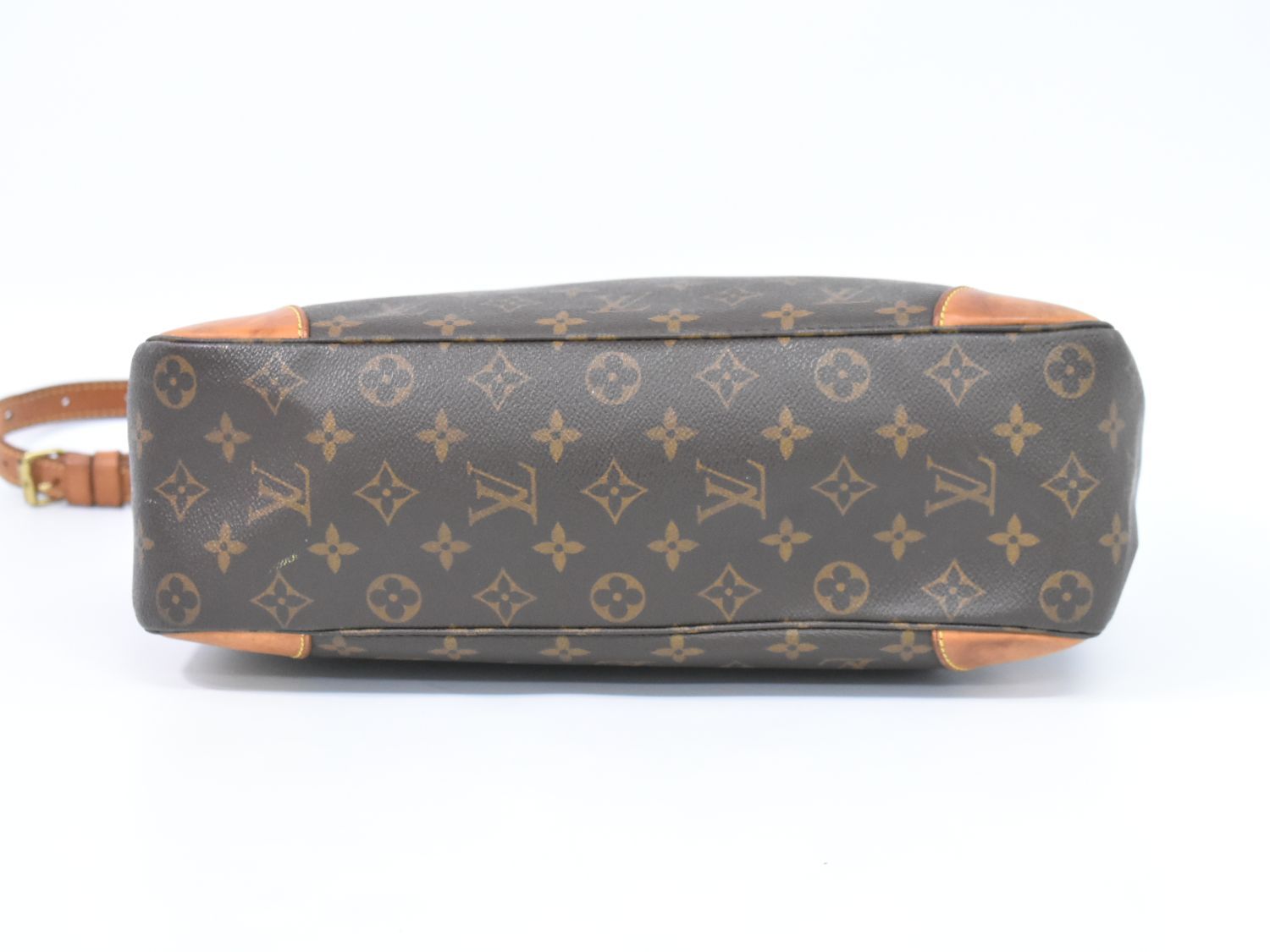 本物 ルイヴィトン LOUIS VUITTON LV ブローニュ 35 モノグラム ショルダーバッグ ブラウン M51260 Boulogne ビトン バッグ 中古 【フォロー割】