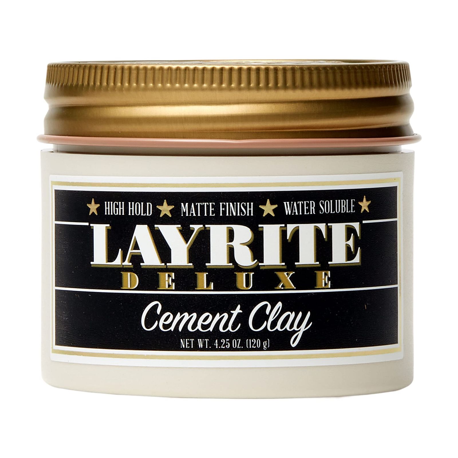 Layrite Cement Clay High H Matte Finish Water Soluble 120g|4.25oz並行輸入品