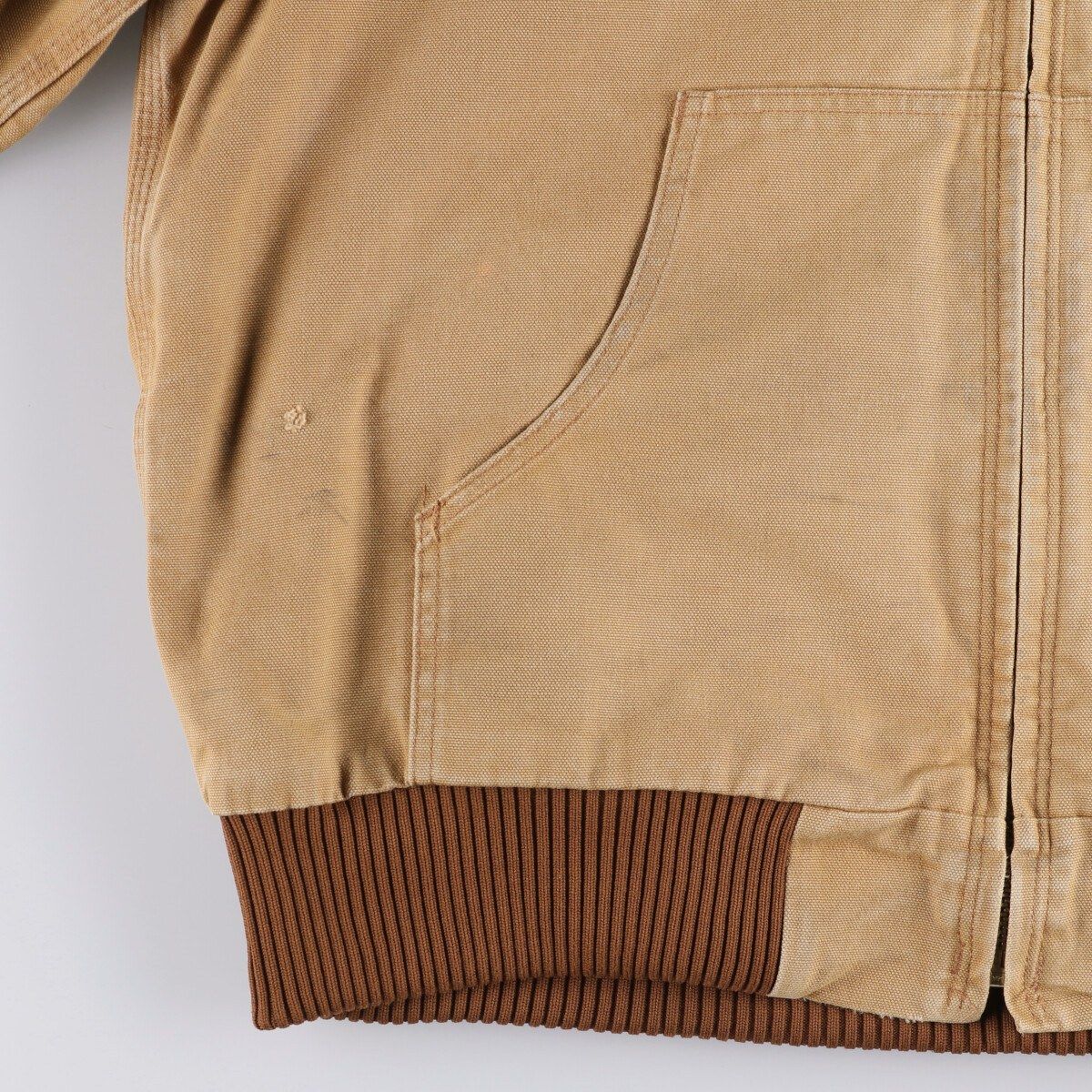 Carhartt 古着 古着 カーハート Carhartt アクティブジャケット ダックフルジップ