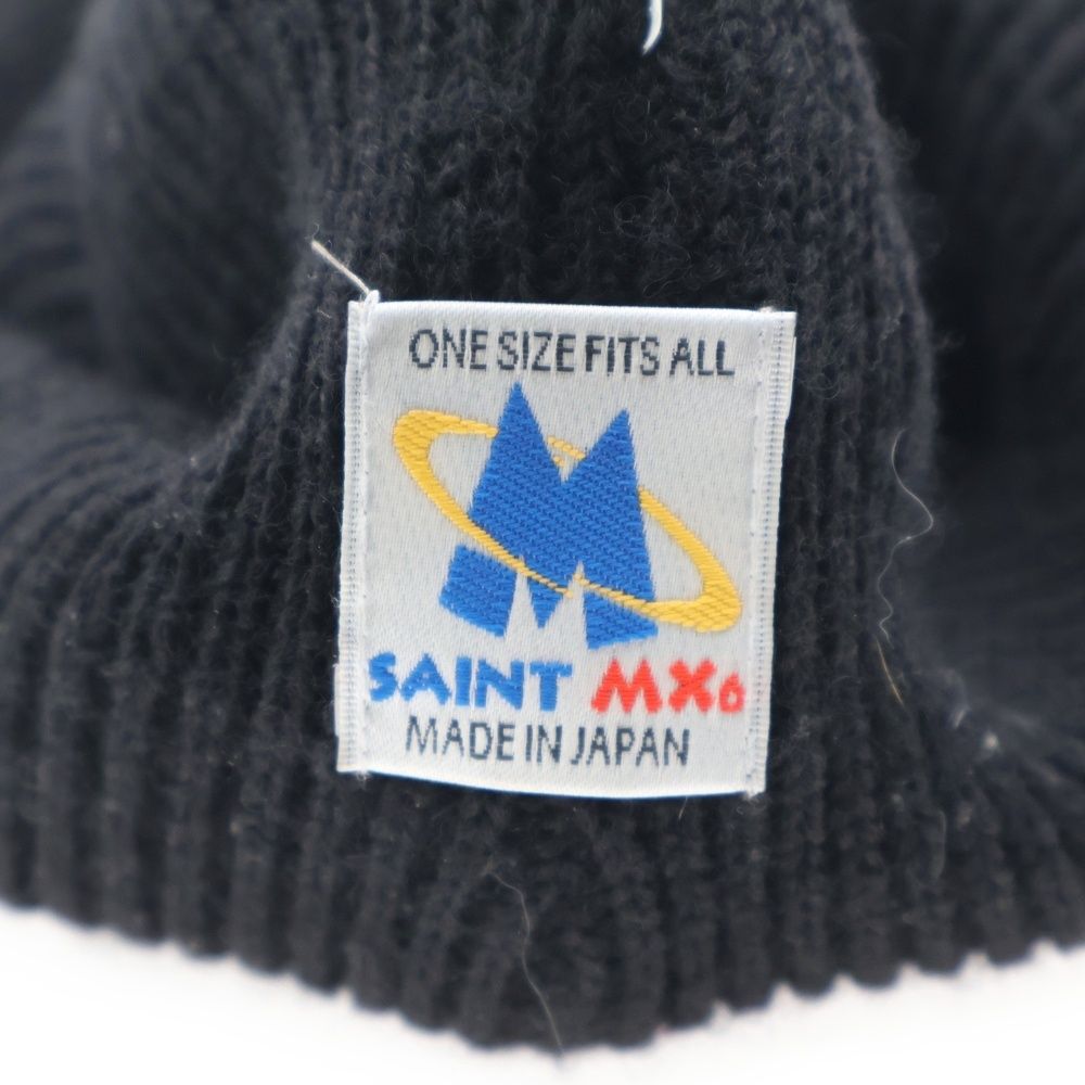 セントマイケル ★ロゴニットキャップ セントマイケル SAINT Mxxxxxx SAINT Knit Cap （Navy