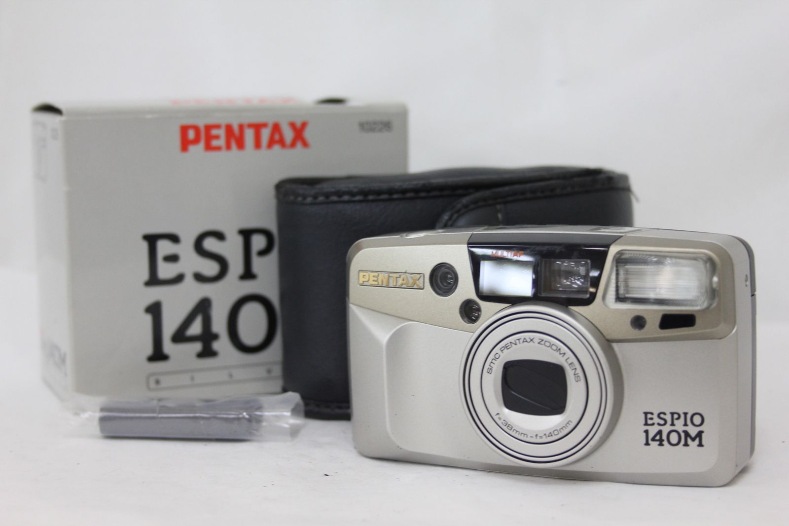 品 元 き ペンタックス PentaxESPIO 140M 38-140mm ソフトケース付き コンパクトカメラ M5627