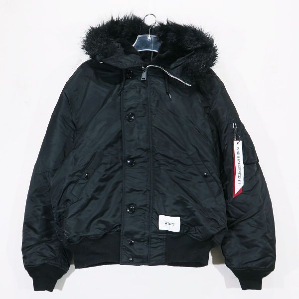 wtaps N3B ダブルタップス 黒 M 美品 wtaps ダブルタップス 11aw