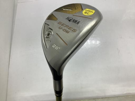 本間ゴルフ BERES U-06 28° ユーティリティ UT 2S ARMRQX 47 フレックスSR メンズ 男性用 右利き 右用 Cランク ゴルフクラブ