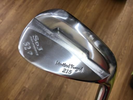 スリーラック SDJ PRO GROOVE Limited Forged 215 ニッケルクロムメッキ仕上げ 52°P ウェッジ WG 純正特注シャフト フレックスその他 メンズ 男性用 右利き 右用 Cランク ゴルフクラブ