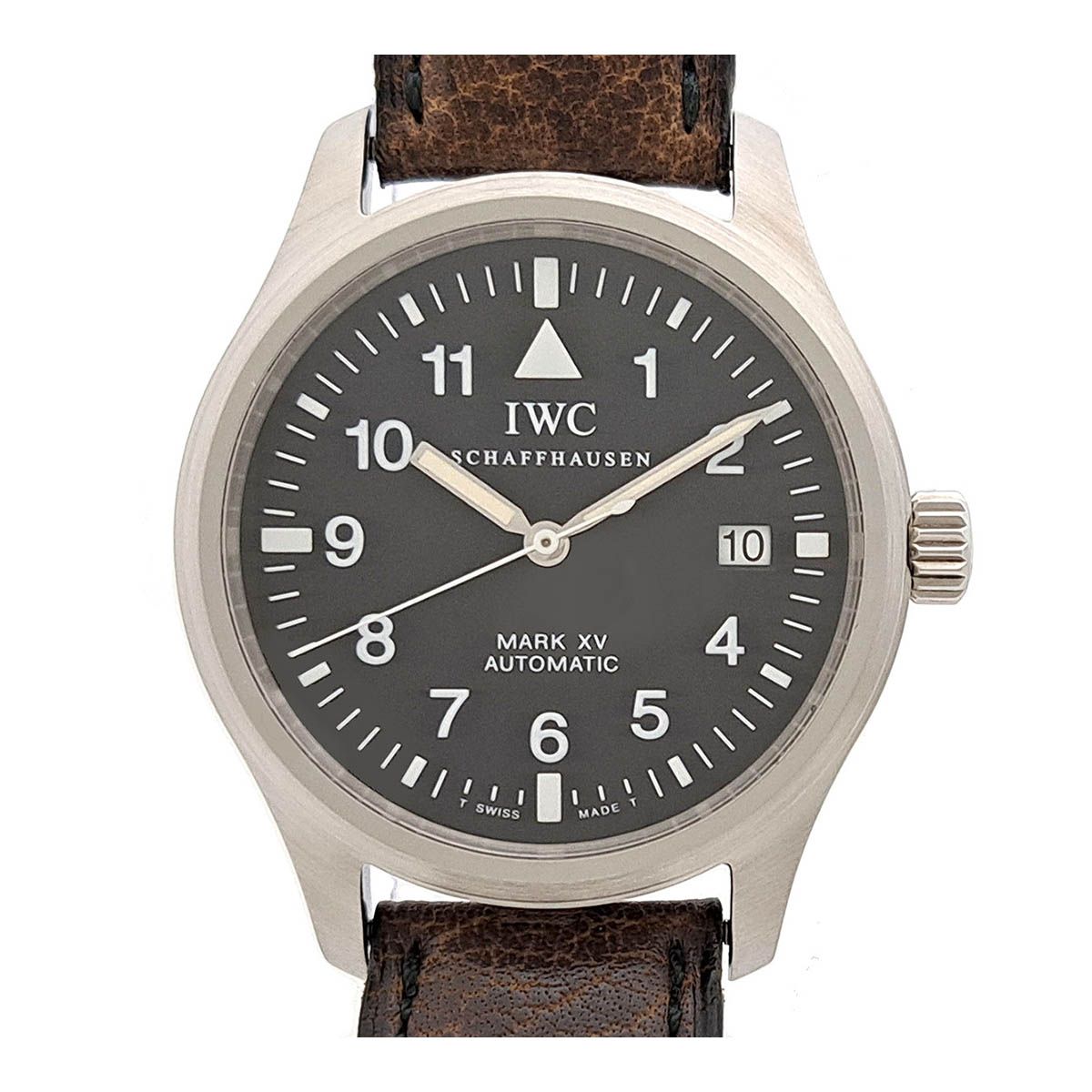 IWC マークXV デイト IW325301 自動巻き ステンレススティール