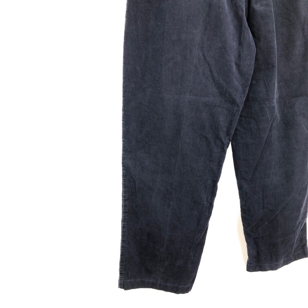 Polo by Ralph Lauren ネイビー コーデュロイ ハモンドパンツ 古着 Polo Ralph Lauren 「HAMMOND PANTS」 細畝 コーデュロイ