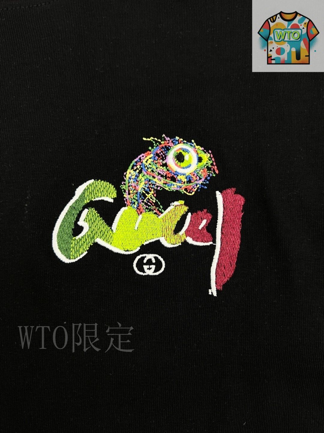 今日特価】GUCCI 25SS 刺繍 LOGO ショートスリーブ-3 - メルカリ