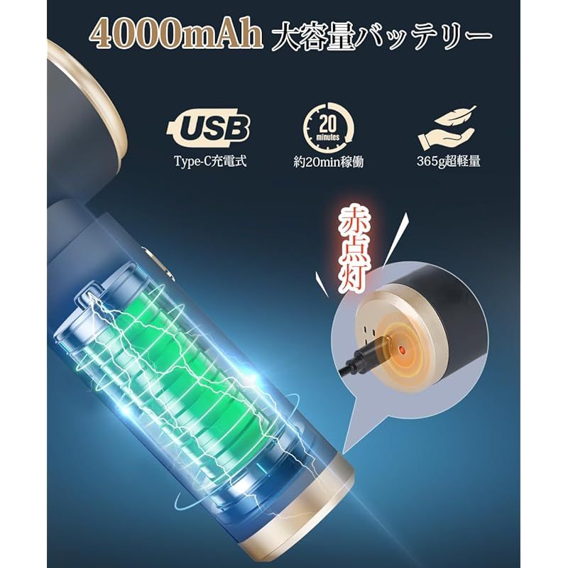 ハンディクリーナー 多機能【2024新登場】BeeTool 車用掃除機 コードレス 【吹き飛ぶ/吸い込む/空気入れ/空気抜き】18000Pa 強力吸引力  ハンディ掃除機 パワフル 長時間稼働 小型掃除機 USB充電式 超軽量0.36kg 乾湿両用 業務用/ 1 ハンディクリーナー 多機能 車用掃除機  ...