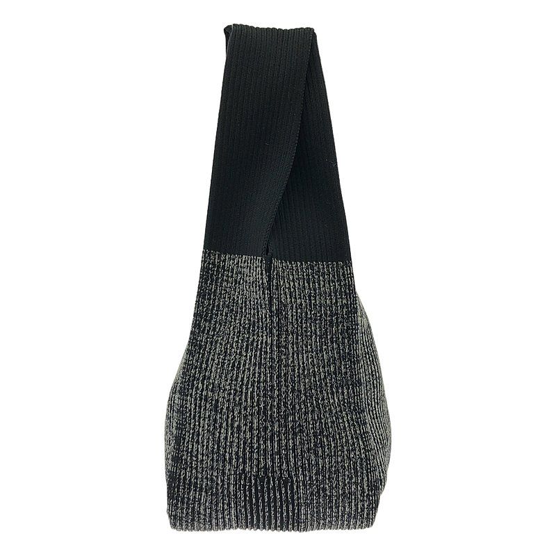 CFCL | シーエフシーエル | NOTCHED RIB BAG 1 GLITTER 2 ノッチド リブ バッグ グリッター | ブラック | シルバー | レディース