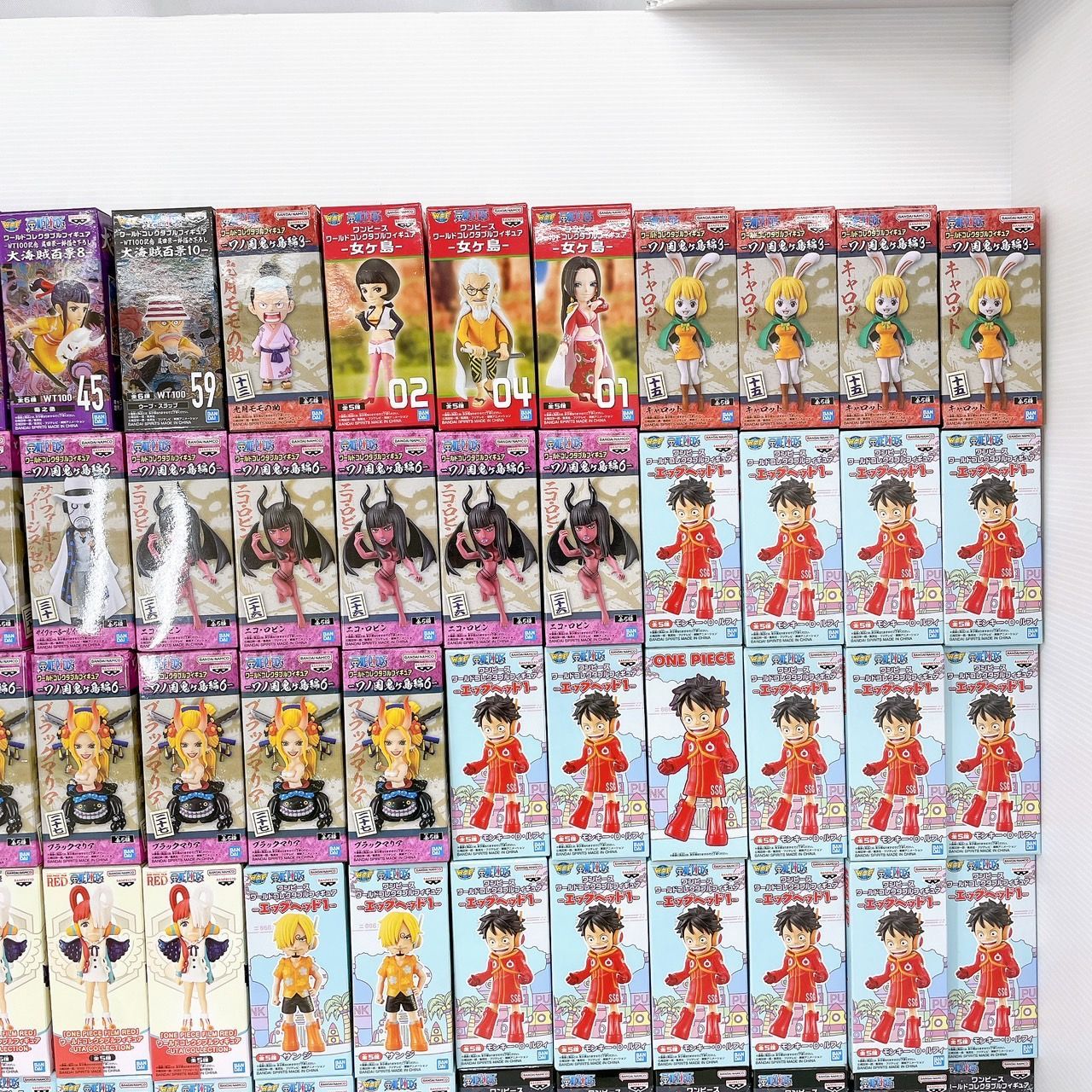 ワンピース フィギュア 9点 まとめ売り セット ワンピースフィギュアセット（バラ売り可） 中古】【未開封