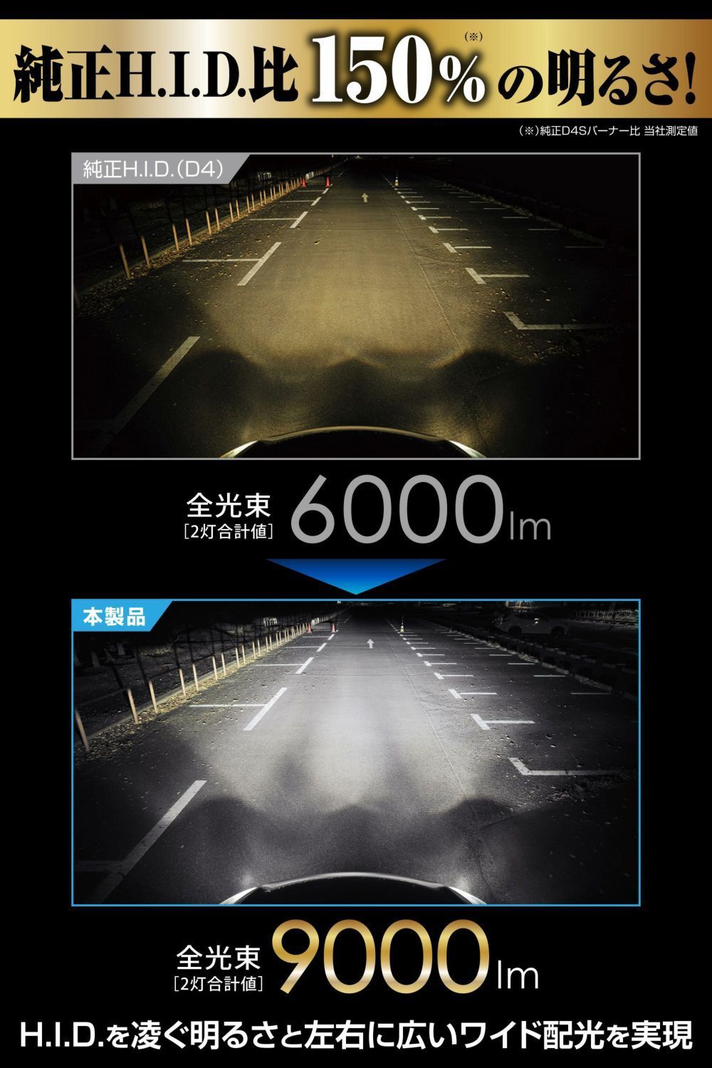 LEDヘッドバルブ D9