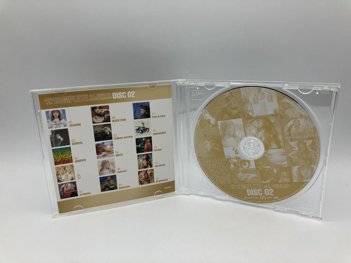 【年中無休】 SINGLES~ ~ALL COMPLETE 浜崎あゆみ セル版 中古 4枚組 /3CD+DVD お笑い・バラエティ