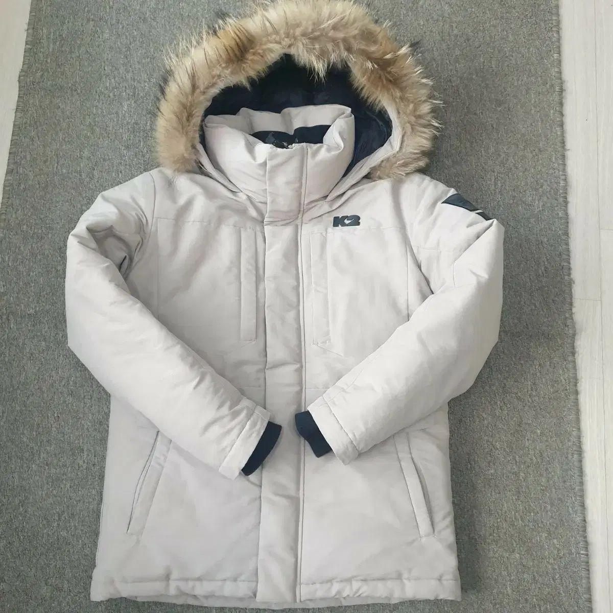 K2グースダウン サファリ ダウンコート95 この服は良好です きれいです