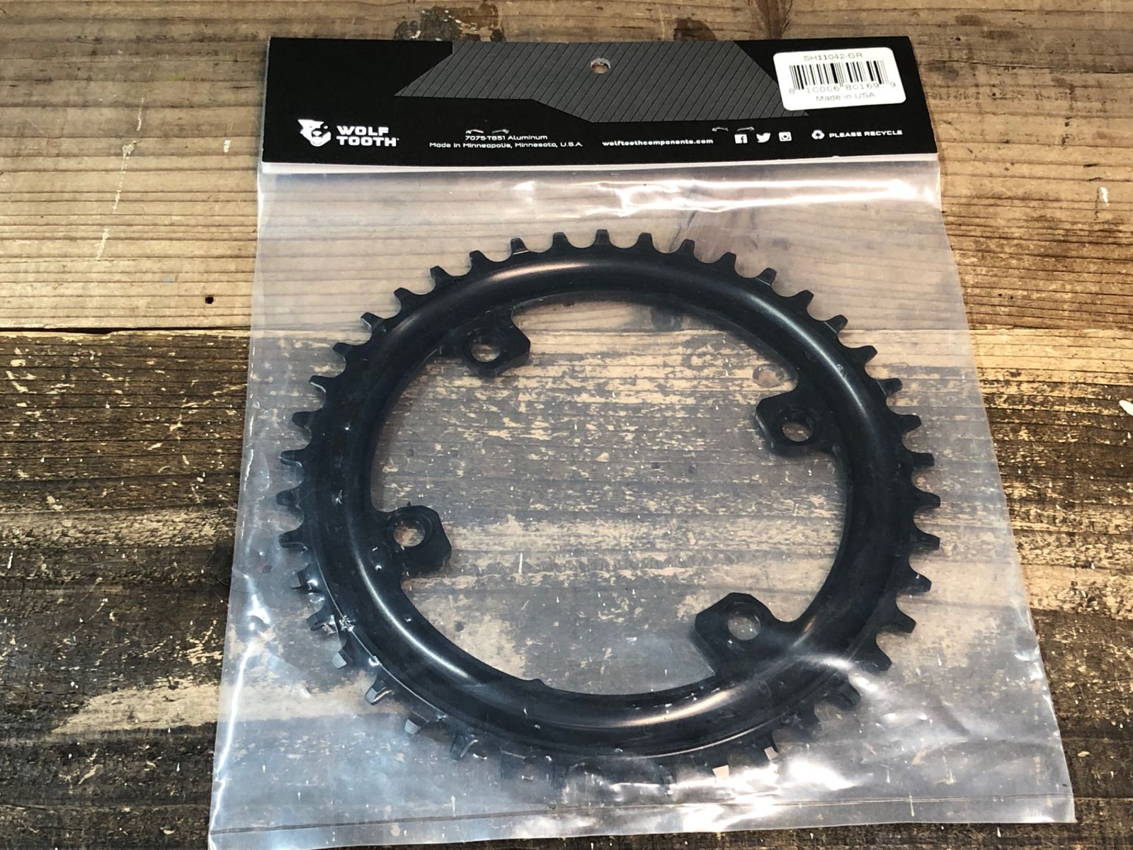 IR238 ウルフトゥース WOLF TOOTH DROP STOP CHAINRING ナロー
