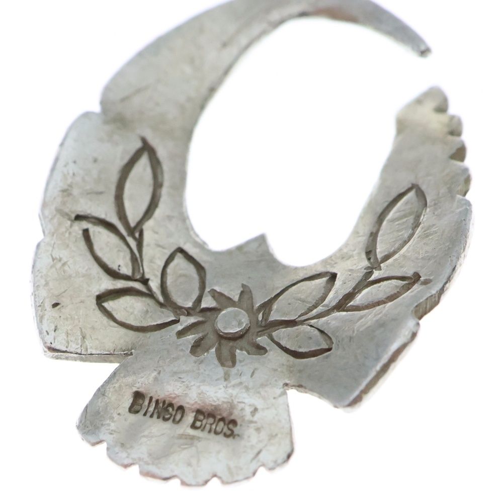 THE BINGO BROTHERS ザ ビンゴブラザーズ 24Kスター付き ラージ ピアス 右耳用 シルバー ゴールド WWW_MORNINGWALKER_COM