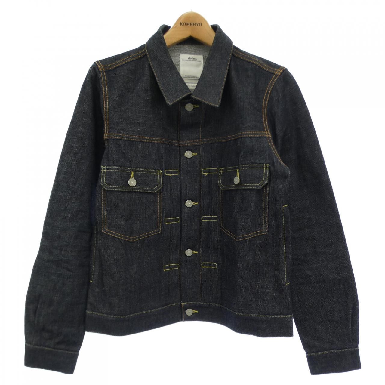 ヴィズヴィム VISVIM デニムジャケット - メルカリ