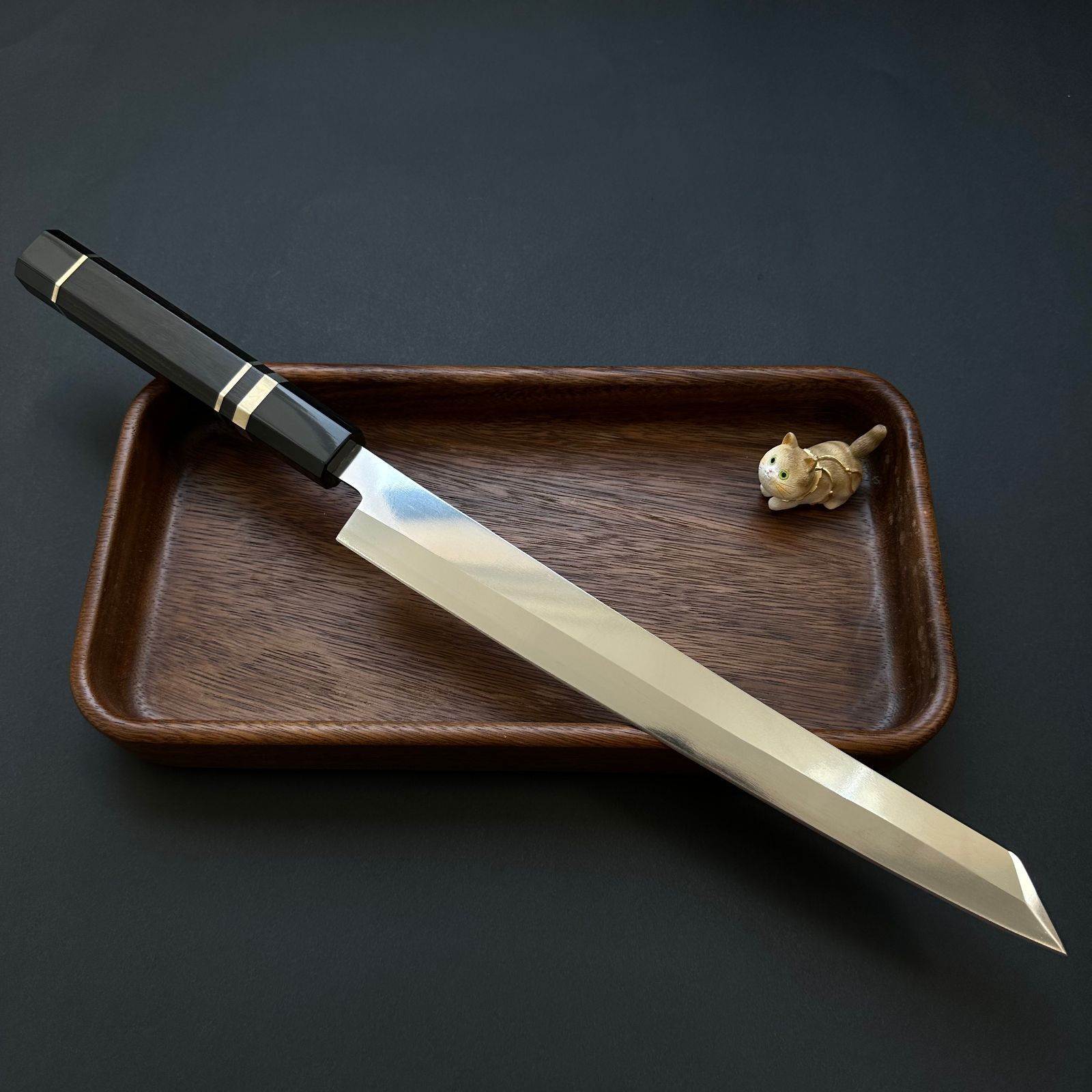 有次 筋引き包丁（スライサー） スエーデン鋼K121 刃渡り26cm 筋切り包丁