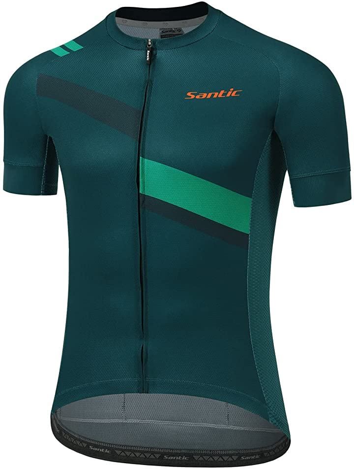 Santic(サンティック) メンズ サイクルジャージ( グリーン，  XL)
