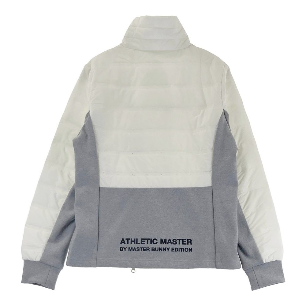 サイズ 2 MASTER BUNNY EDITION マスターバニーエディション 長袖ジップ中綿ジャケット ホワイト系 240101433685 ゴルフウェア レディース ストスト