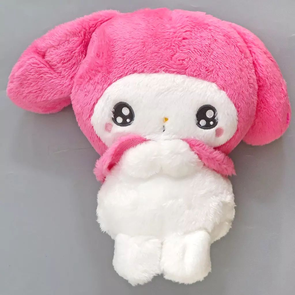 中古】ぬいぐるみ マイメロディ ゆるかわ きゅるぽてMぬいぐるみ“マイ