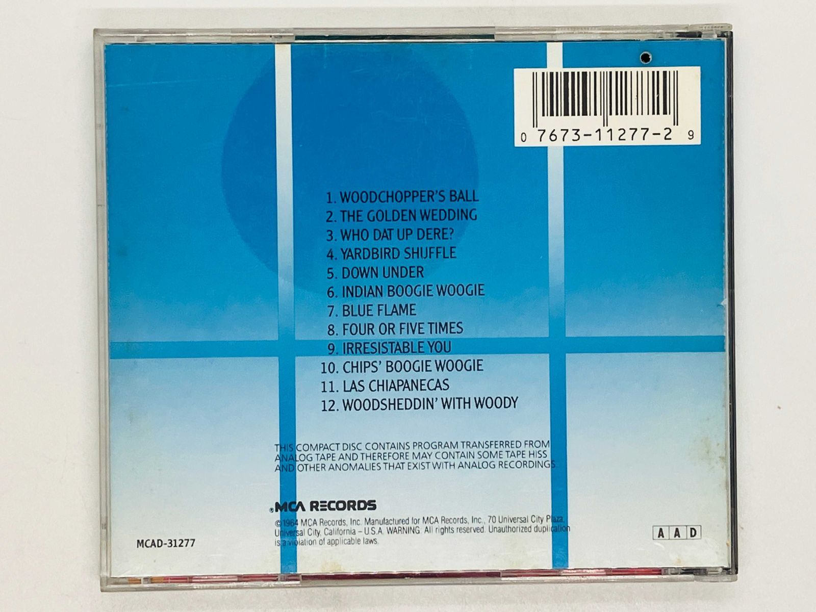 CD WOODY HERMAN AND HIS ORCHESTRA / GOLDEN FAVORITES / ウディ 
