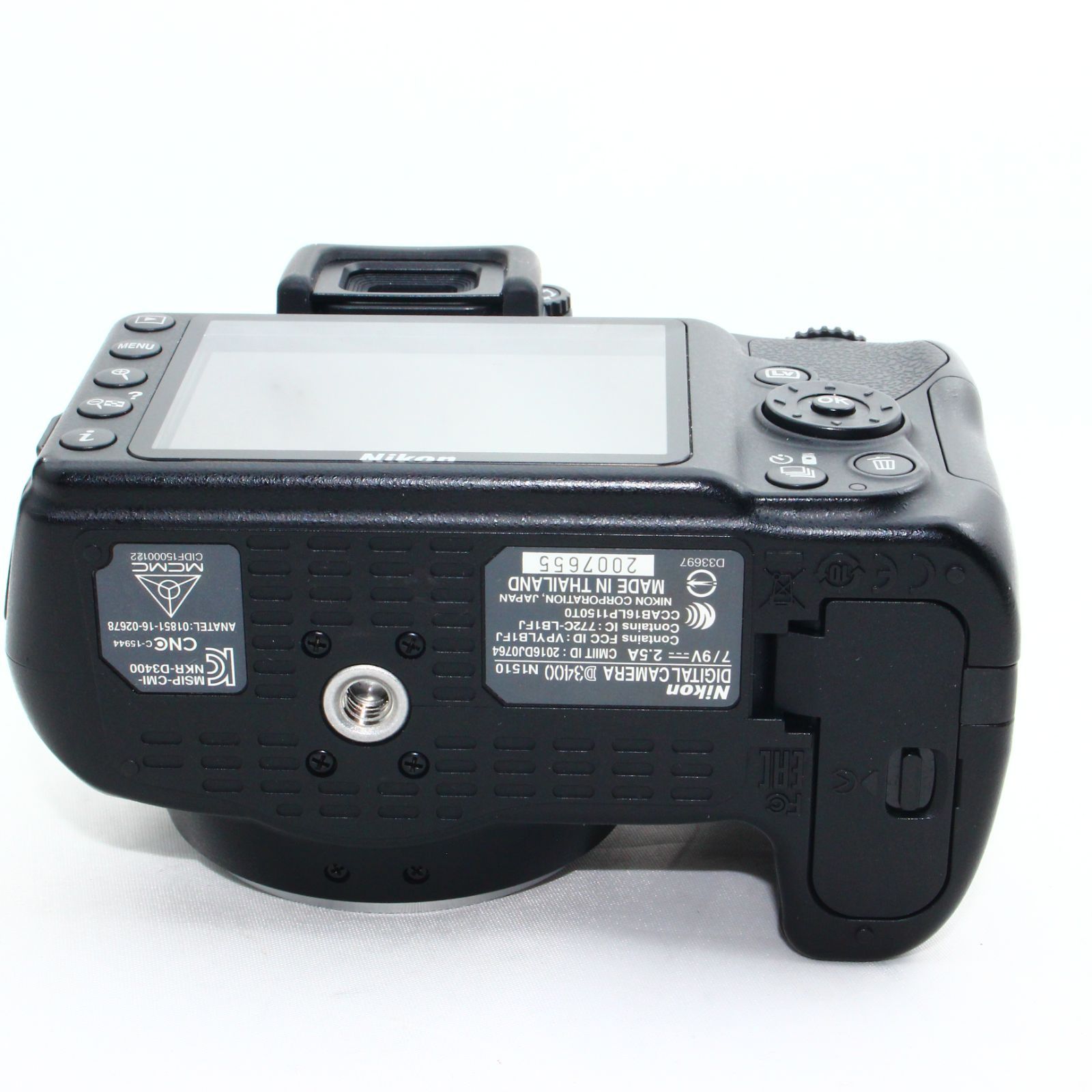 Nikon デジタル一眼レフカメラ D3400 ボディー ブラック D3400BK - メルカリ