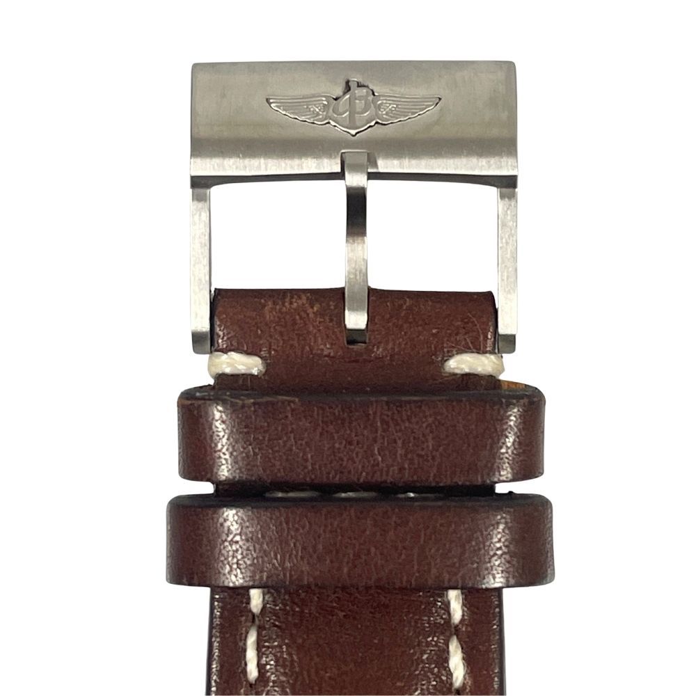 ブライトリング ブラウンレザーベルト20mm BREITLING レザーベルト 20mm ブラウン ブライトリング ブラウンレザー