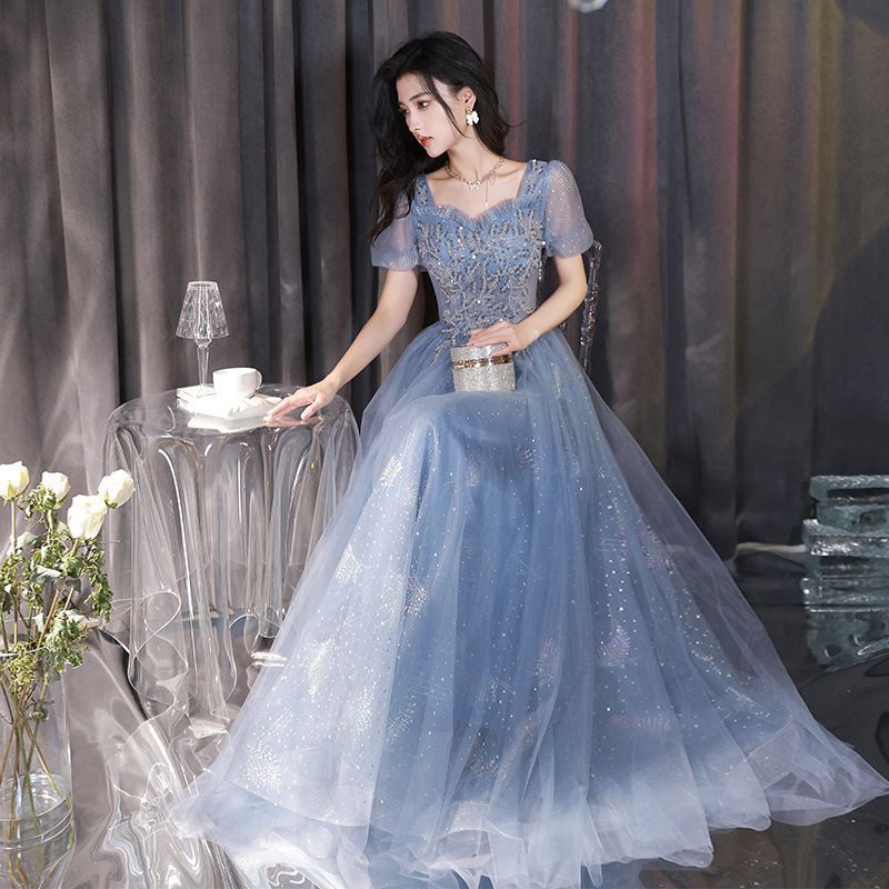 ブライズメイド ロングドレス 花嫁 二次会 パーティードレス 結婚式ドレス かわいい お誕生日 披露宴 花嫁 パーティードレスフォーマル 卒業式 お呼ばれ ドレス ドレス 演奏会 二次会 ワンピース ドレス yuwei13