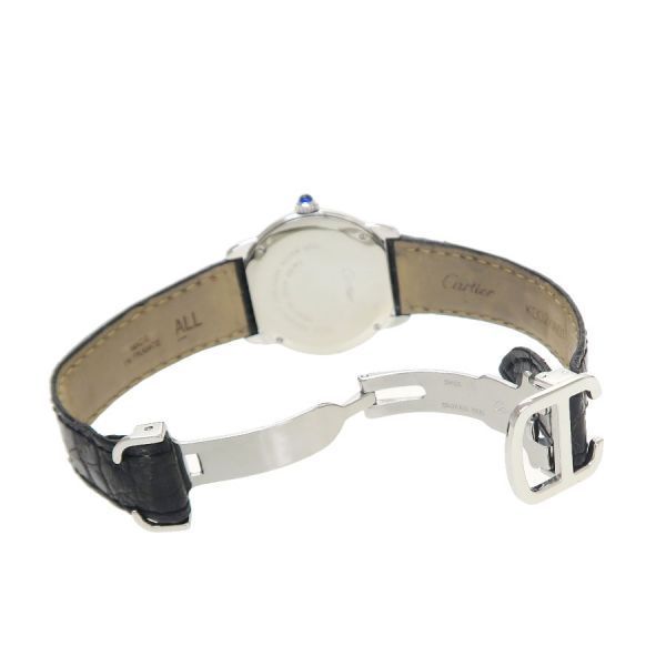 カルティエ ロンドソロSM 29mm W6700155 レディース 腕時計【Aランク  
