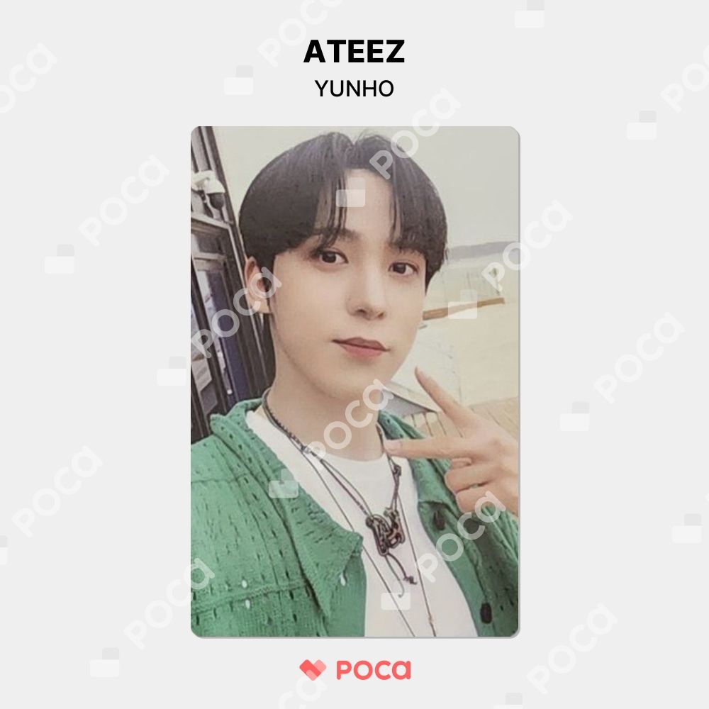 ATEEZ ユノ トレカ ATEEZ 2023 SUMMER PHOTOBOOK MD 公式 トレカ