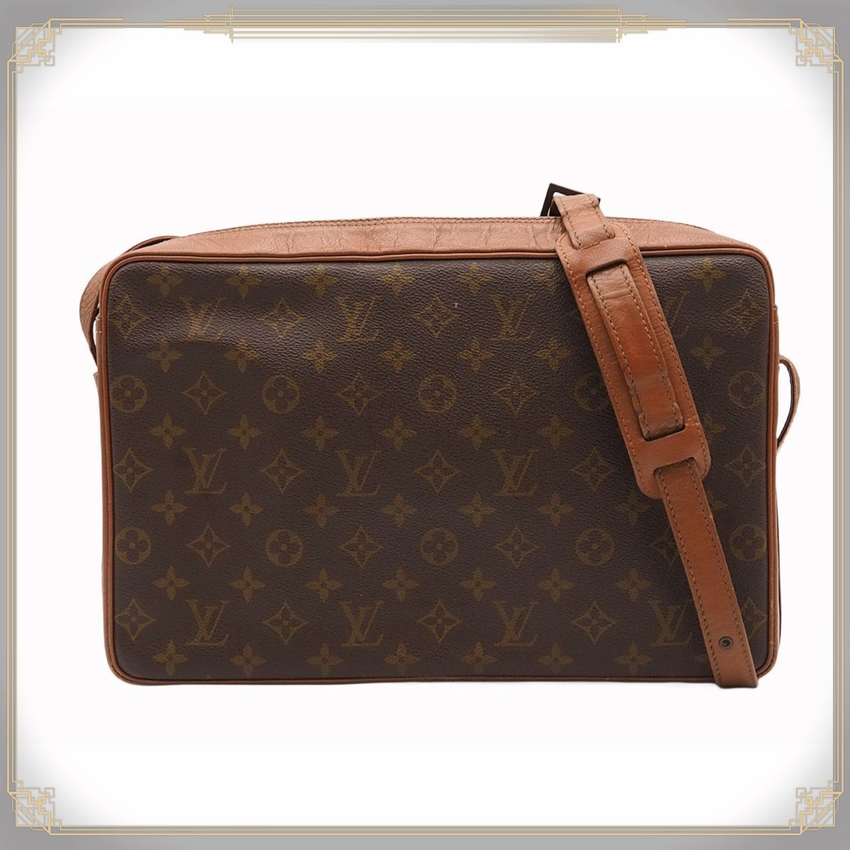 中古】LOUIS VUITTON ルイ ヴィトン サックバンドリエール35 モノグラム・キャンバス バッグ ショルダーバッグ 斜め掛け 肩掛け  ヴィンテージ ブラウン ゴールド金具 M51362 - メルカリ