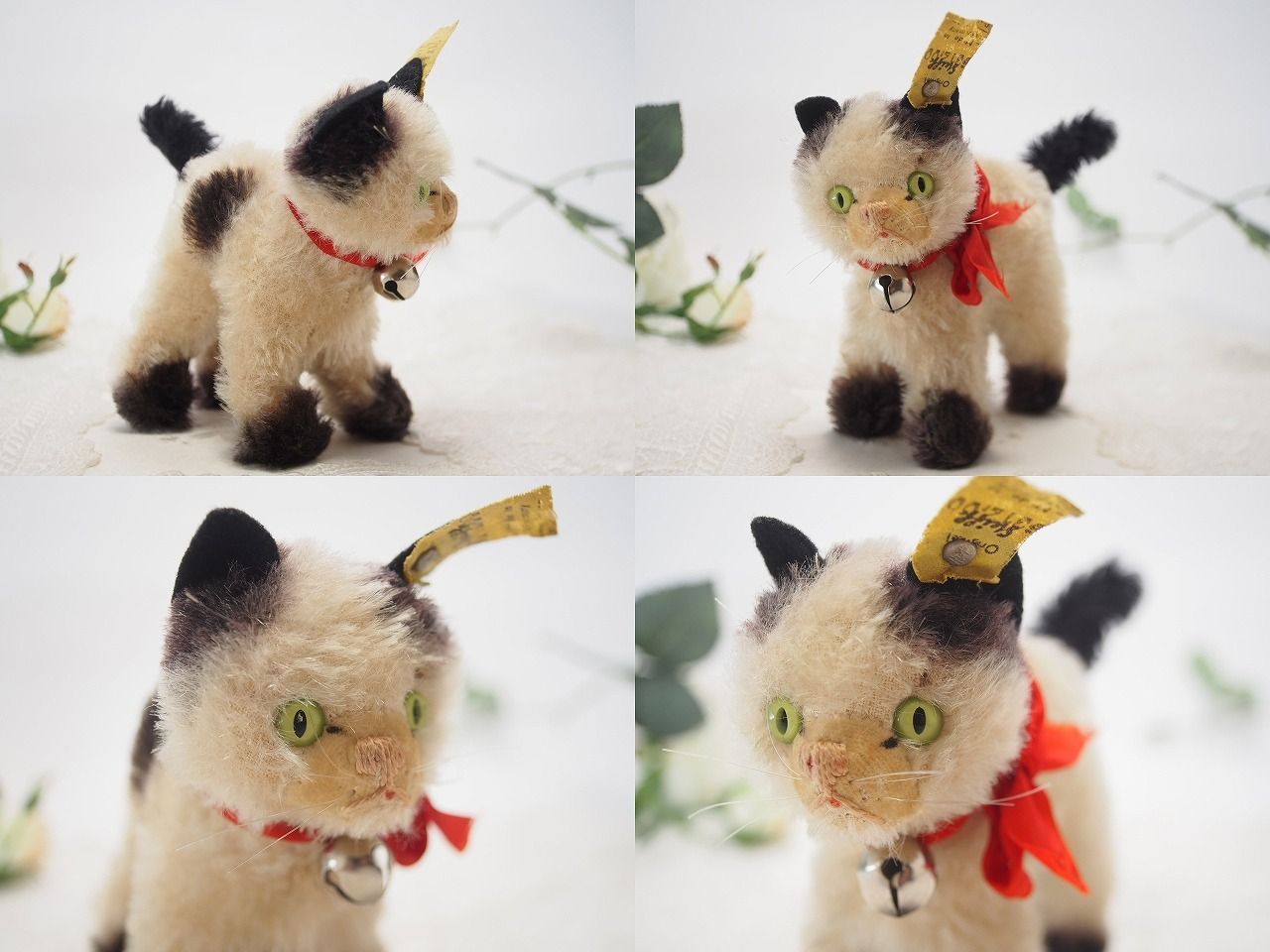 シュタイフ★Young Kitty Gussy 12cm★グッシーキャット/仔猫 シュタイフ☆Young Kitty Gussy 12cm☆グッシーキャット/仔猫